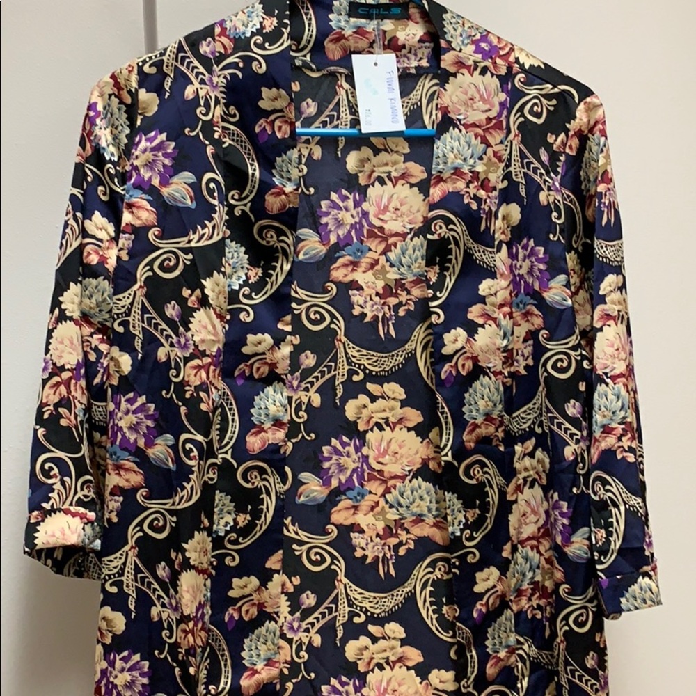 Floral kimono